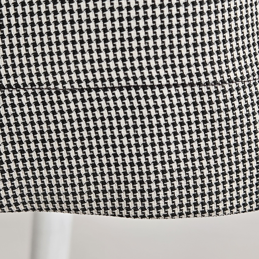 Pendleton Euc Black And White Houndstooth Blouse … - image 8